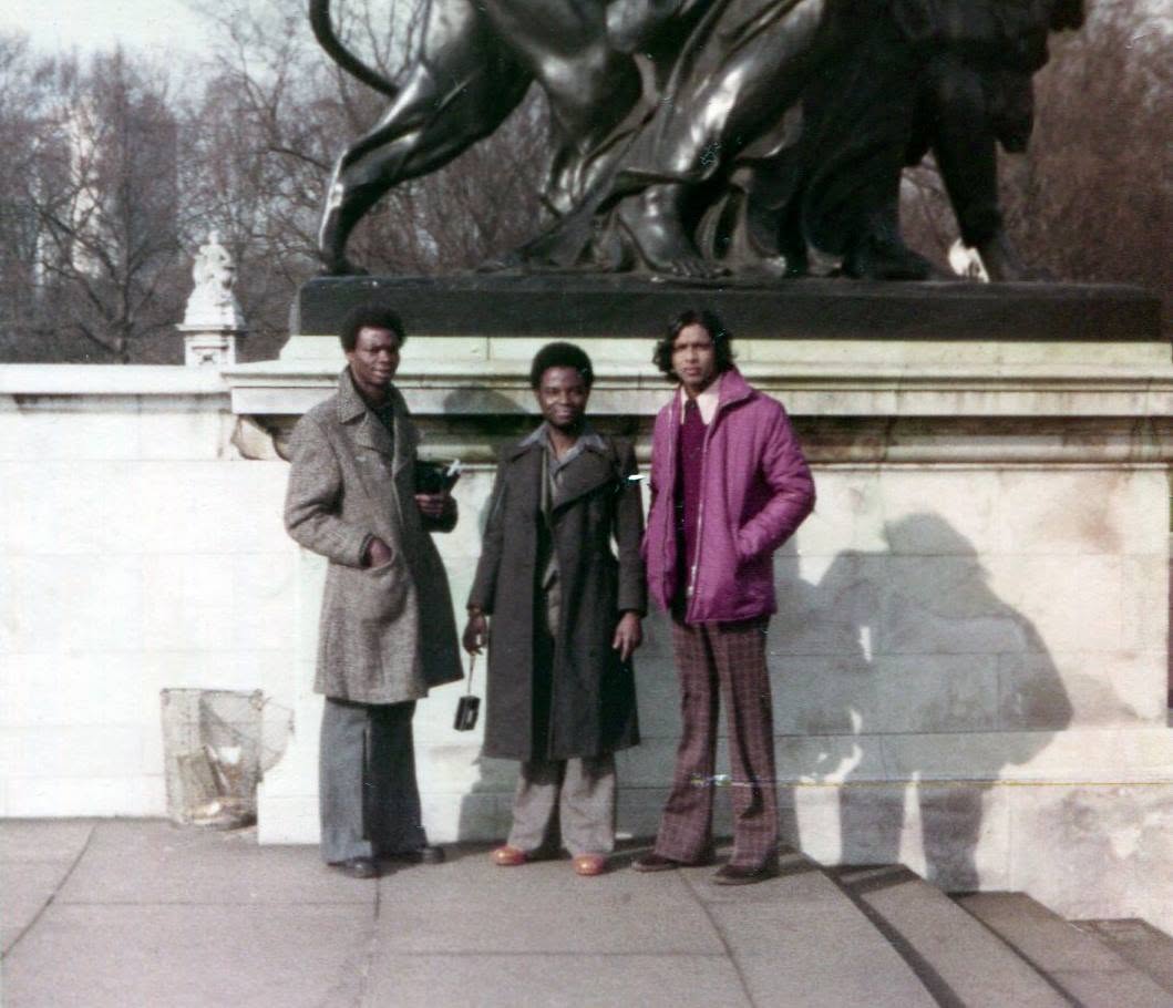 A young Seeram Ken Maharaj during his university years in the United Kingdom